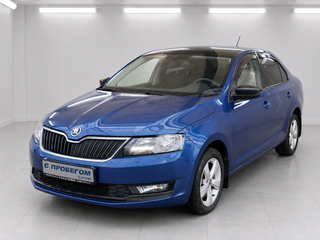 2018 Skoda Rapid I Рестайлинг, синий, 1600000 рублей, вид 1