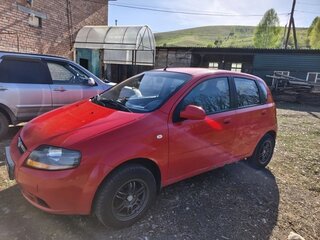 2006 Chevrolet Aveo I, красный, 282000 рублей, вид 1