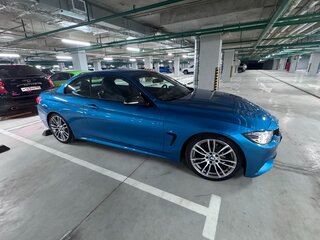 2018 BMW 4 серии 420d F32/F33/F36 Рестайлинг, голубой, 3700000 рублей, вид 5