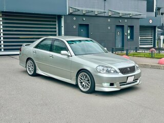 2002 Toyota Mark II IX (X110), серый, 1900000 рублей, вид 2