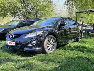 2012 Mazda 6 II (GH) Рестайлинг, чёрный, 1099000 рублей, вид 3