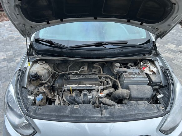 2013 Hyundai Solaris I, серебристый - вид 16