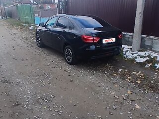 2019 Lada (ВАЗ) Vesta I, чёрный, 820000 рублей, вид 3