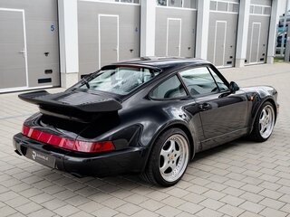 1992 Porsche 911 Turbo III (964), чёрный, 28000000 рублей, вид 5