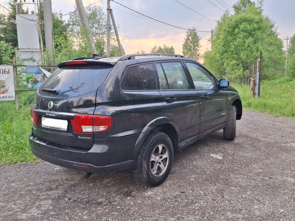 2008 SsangYong Kyron 5-speed I Рестайлинг, чёрный, 450000 рублей - вид 10