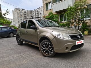 2010 Renault Sandero I, бежевый, 400000 рублей, вид 1