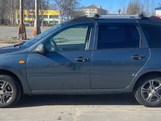 2014 Lada (ВАЗ) Kalina II, серый, 400000 рублей, вид 3