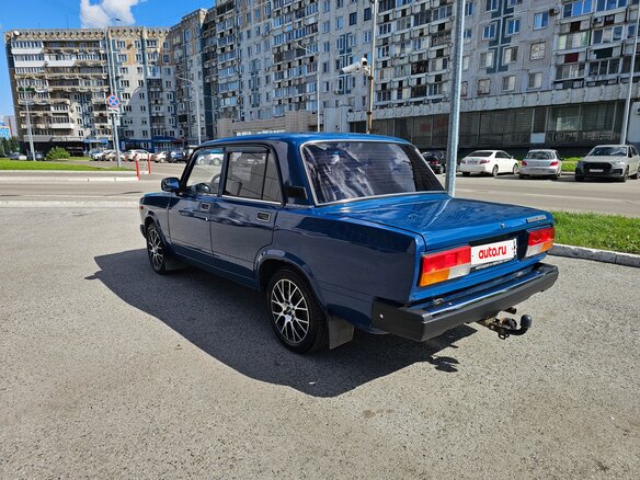 2008 Lada (ВАЗ) 2107, синий, 270000 рублей - вид 4