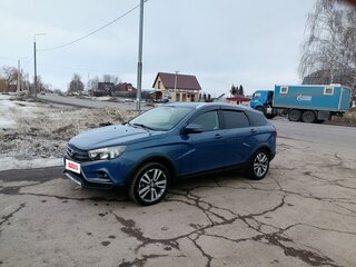 2018 Lada (ВАЗ) Vesta SW Cross I, синий, 950000 рублей, вид 1