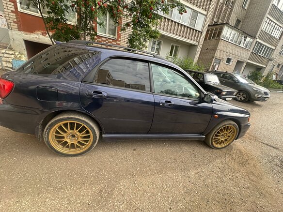 2000 Subaru Impreza WRX II, синий, 890000 рублей - вид 7