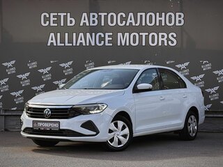 2022 Volkswagen Polo VI, белый, 1400000 рублей, вид 3