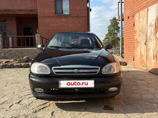 2007 Chevrolet Lanos I, чёрный, 110000 рублей, вид 1
