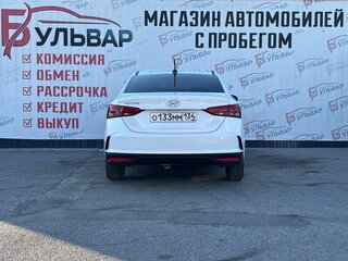 2021 Hyundai Solaris II Рестайлинг, белый, 999000 рублей, вид 5