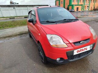 2007 Chevrolet Spark II, красный, 380000 рублей, вид 1