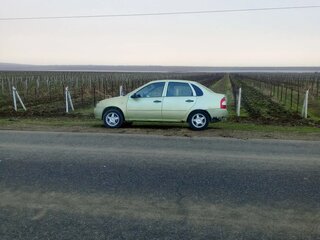 2006 Lada (ВАЗ) Kalina I, зелёный, 150000 рублей, вид 1