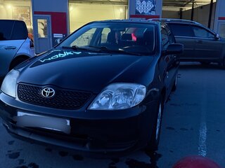 2003 Toyota Corolla IX (E120, E130), чёрный, 295000 рублей, вид 2