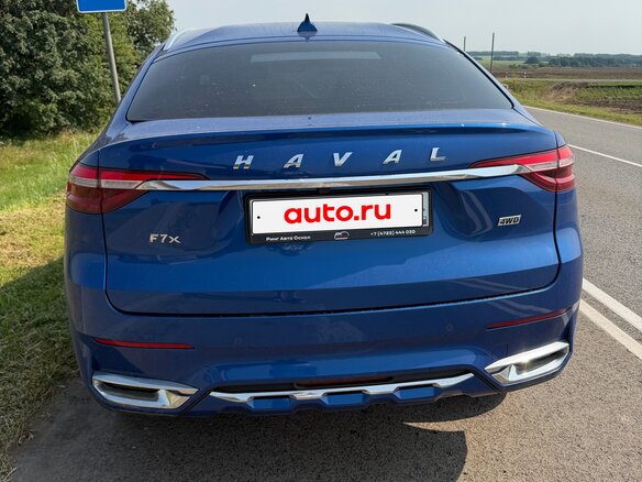 2019 Haval F7x I, синий, 1400000 рублей - вид 2