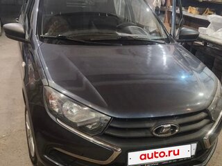 2018 Lada (ВАЗ) Granta I Рестайлинг, серый, 570000 рублей, вид 2