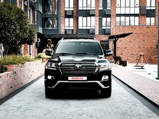 2016 Toyota Land Cruiser 200 Series Рестайлинг 2, чёрный, 5390000 рублей, вид 4