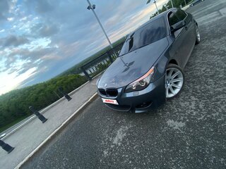 2007 BMW 5 серии 520d V (E60/E61) Рестайлинг, серый, 1300000 рублей, вид 2