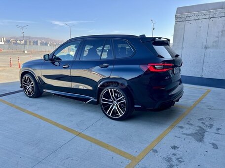 2021 BMW X5 40i IV (G05/G18), синий, 6100000 рублей, вид 4