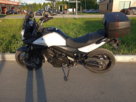 2013 Suzuki V-Strom DL 650, белый, 635000 рублей, вид 5