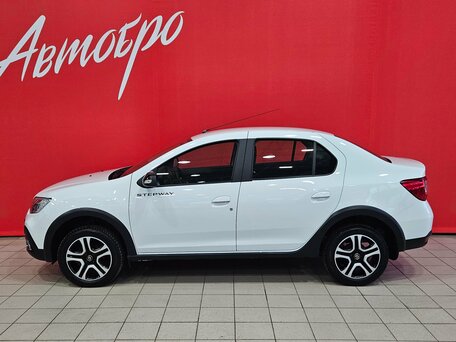 2022 Renault Logan Stepway II Рестайлинг, белый, 1215000 рублей, вид 2