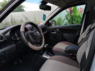 2013 Lada (ВАЗ) Granta I, серебристый, 430000 рублей, вид 5