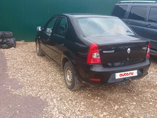 2011 Renault Logan I Рестайлинг, чёрный, 250000 рублей, вид 4