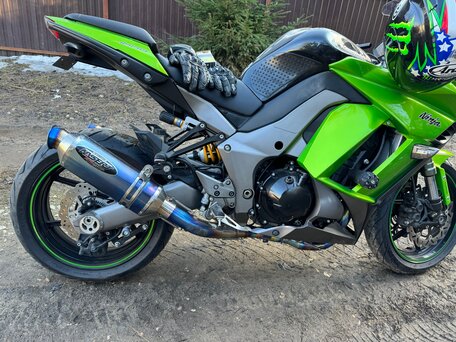 2013 Kawasaki Z 1000SX, зелёный, 700000 рублей, вид 3