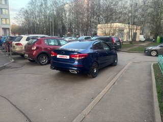 2015 Kia Rio III Рестайлинг, синий, 900000 рублей, вид 2