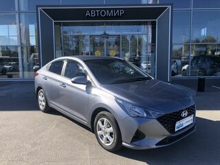 2020 Hyundai Solaris II Рестайлинг, серый, 1609000 рублей, вид 3