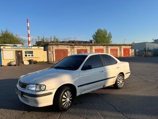 2000 Nissan Sunny B15, белый, 150000 рублей, вид 1