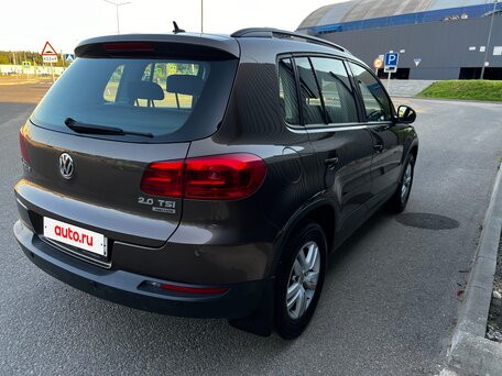 2015 Volkswagen Tiguan I Рестайлинг, коричневый, 1590000 рублей, вид 4