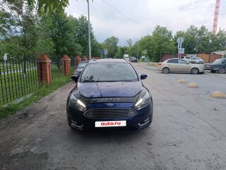 2016 Ford Focus III Рестайлинг, синий, 1350000 рублей, вид 1