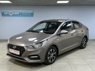 2019 Hyundai Solaris II, коричневый, 1170000 рублей, вид 1