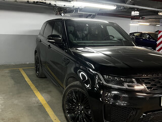 2021 Land Rover Range Rover Sport MHEV II Рестайлинг, чёрный, 7400000 рублей, вид 4