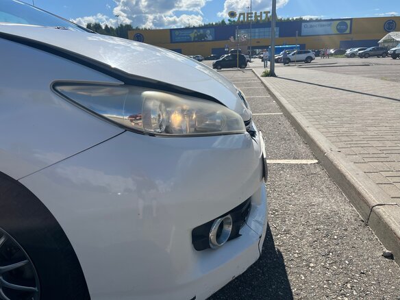 2014 Toyota Wish II Рестайлинг, белый - вид 12
