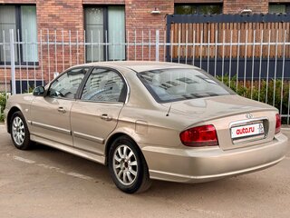 2008 Hyundai Sonata ТагАЗ IV (EF) Рестайлинг, бежевый, 240000 рублей, вид 4