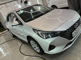 2020 Hyundai Solaris II Рестайлинг, серый, 1200000 рублей, вид 4