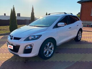 2010 Mazda CX-7 I Рестайлинг, белый, 1200000 рублей, вид 1