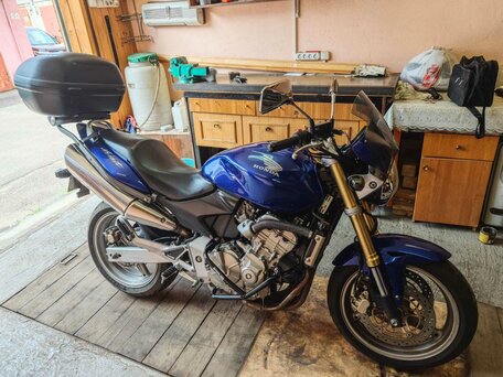 2006 Honda CB 600F Hornet, синий, 510000 рублей, вид 1