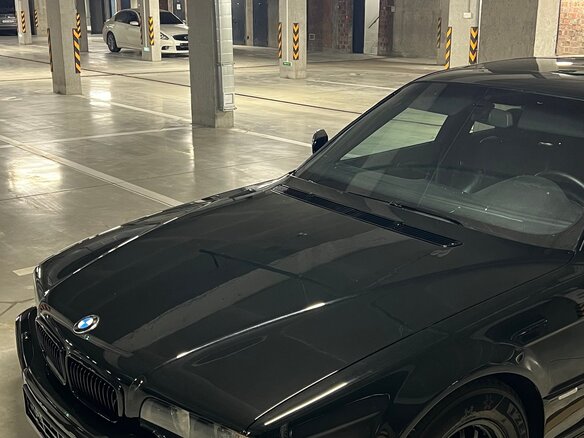 1999 BMW 7 серии 740i III (E38) Рестайлинг, чёрный, 1650000 рублей