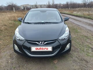 2012 Hyundai Elantra V (MD), чёрный, 1200000 рублей, вид 1