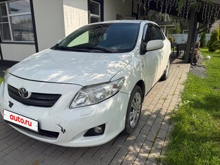 2008 Toyota Corolla AMT X (E140, E150), белый, 640000 рублей, вид 5
