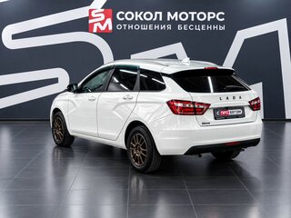 2019 Lada (ВАЗ) Vesta SW I, белый, 1099900 рублей, вид 2