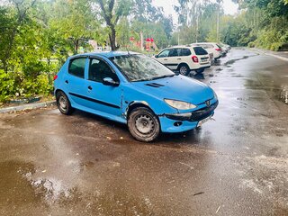 2002 Peugeot 206, синий, 105000 рублей, вид 3