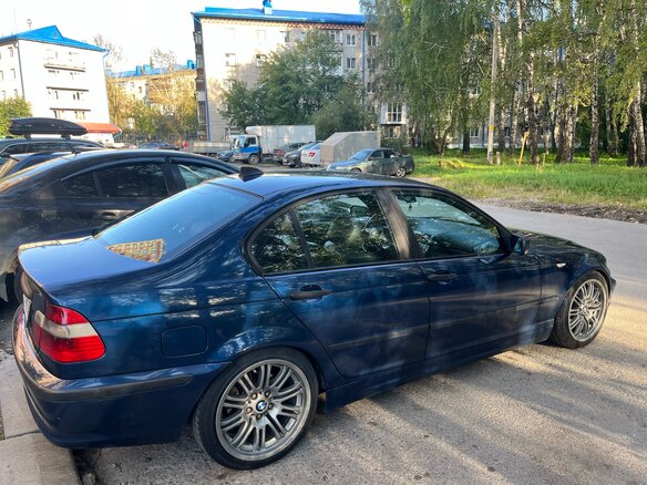 2004 BMW 3 серии 320d IV (E46) Рестайлинг, синий, 810000 рублей - вид 16
