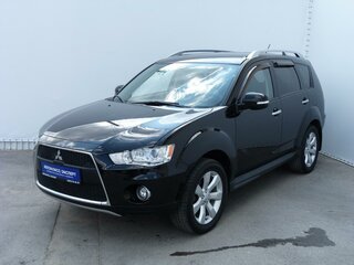 2010 Mitsubishi Outlander II Рестайлинг, чёрный, 1140000 рублей, вид 1