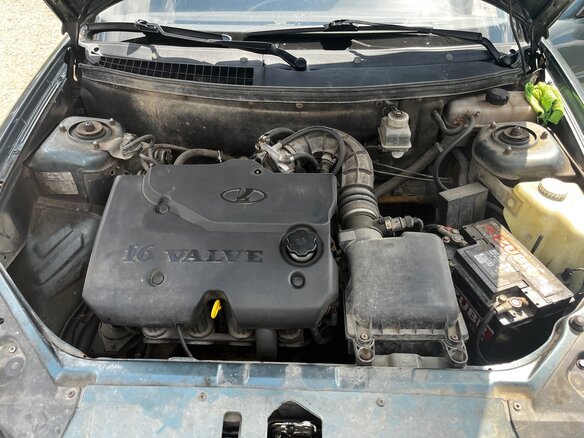 2011 Lada (ВАЗ) Priora I, зелёный, 295000 рублей - вид 6